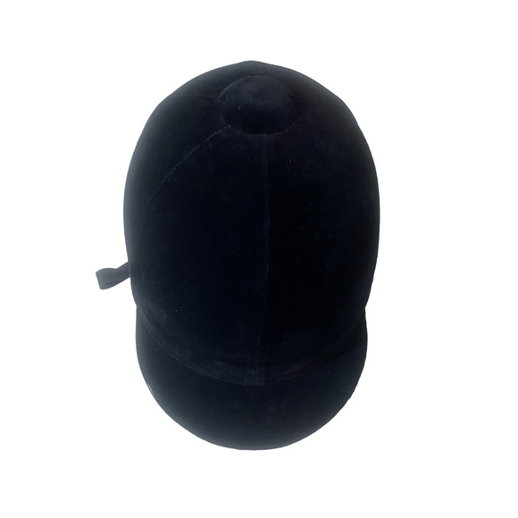 German‎ Germany DMS Model 5084 Black Velvet Riding hat size 7 or 57 20th c. main image 5